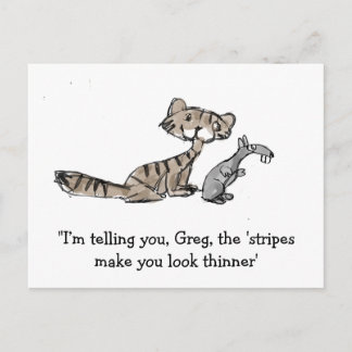 Cat And Mouse Briefkaart