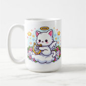 Cat Angel Koffiemok (Links)