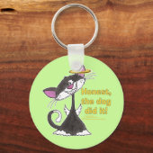 Cat Angel Sleutelhanger (Voorkant)
