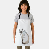 Cat Angel wings Schort (Insitu)