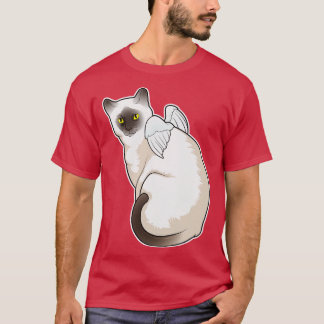 Cat Angel wings T-shirt