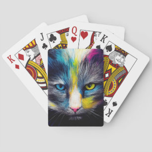 Cat Animal Discovery Adventure Natuur Planet Pokerkaarten