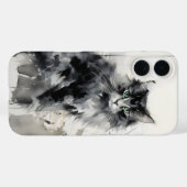 Cat Animal Ink Painting Case-Mate iPhone Case (Achterkant (horizontaal))
