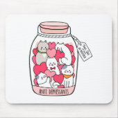 Cat Antidepressant Funny Cat Lover Gift Muismat (Voorkant)