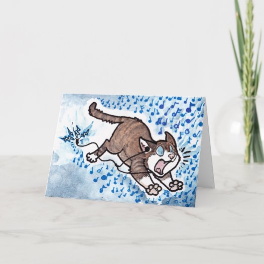 Cat Apology Kaart (Voorkant)