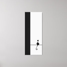 Cat Art Canvas Afdruk