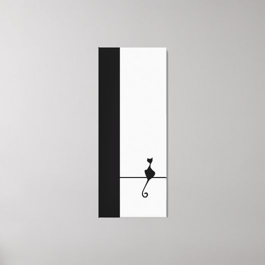 Cat Art Canvas Afdruk (Voorkant)