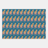 Cat Art Cat Lover Kitty Fun Wrapping Craft Paper (Voorkant 2)