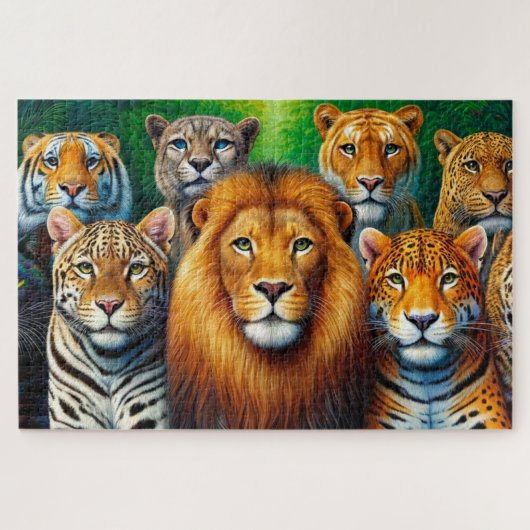 Cat Art Legpuzzel (Horizontaal)