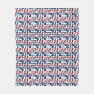 Cat Art   Leuke kat gezichten Fleece Deken
