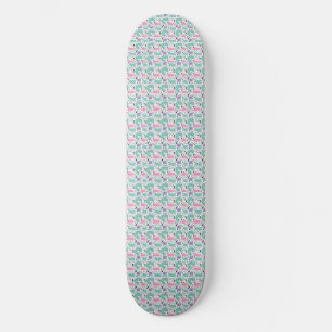 Cat Art   Leuke kat regenbogen Skateboard