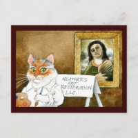 Cat Art Restoration Spain Fresco spoof