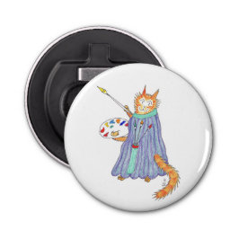 Cat Artist v2 Button Flesopener