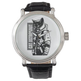 Cat Astronaut  Horloge