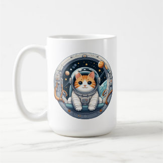 Cat Astronaut Koffiemok