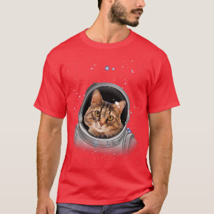 Cat Astronaut Space Astronomie Kinder Astronaut Ca T-shirt