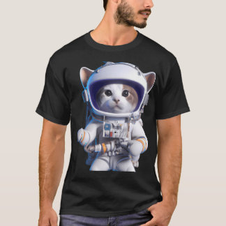 Cat Astronaut T-shirt