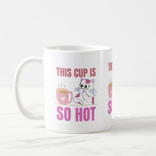 Cat-astrophe ! Cette Mug est trop chaude ! (Gauche)
