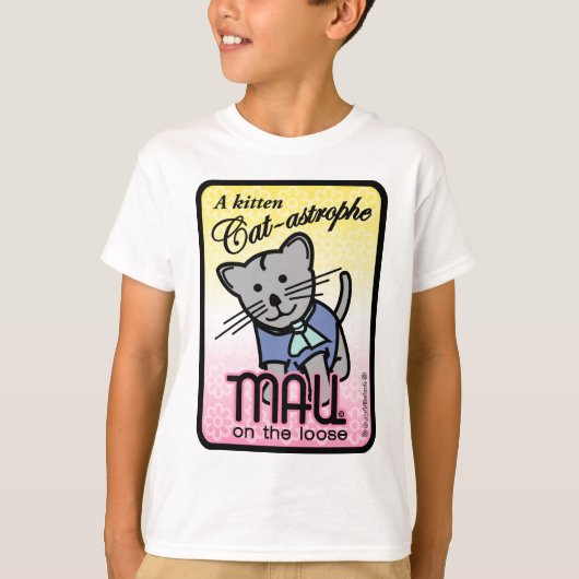 Cat-astrophe T-shirt (Voorkant)