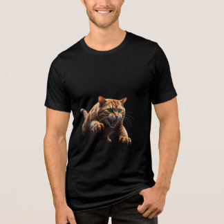 Cat Attack - Fierce en grappig Feline T-shirt