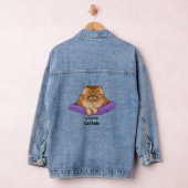 Cat Attitude grappig Denim Jacket (Hangar)