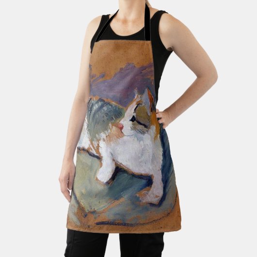 Cat, August Macke Apron Schort (Insitu)