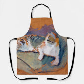 Cat, August Macke Apron Schort (Voorkant)