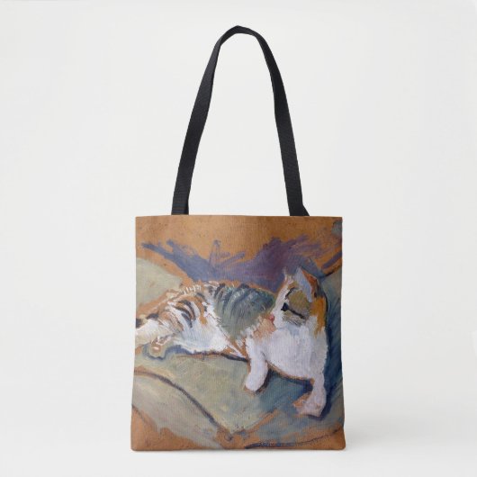 Cat, August Macke Canvas tas (Voorkant)