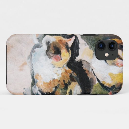 Cat, August Macke Case-Mate iPhone Case (Achterkant (horizontaal))