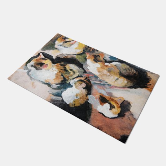 Cat, August Macke Deurmat (Schuin)