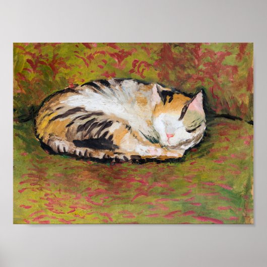 Cat, August Macke Poster (Voorkant)