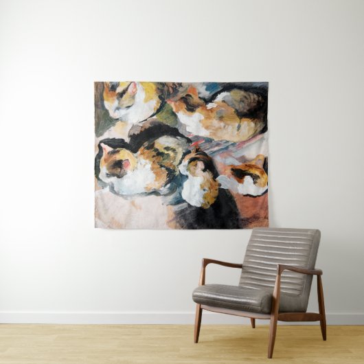 Cat, August Macke Wandkleed (In Situ (horizontaal))