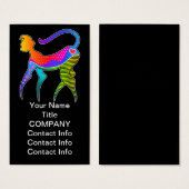 CAT avec CARTE DE VISITE CARDIAQUE - BALISE CADEAU (Devant & derrière)