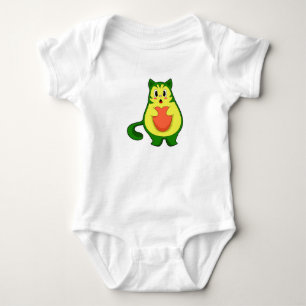 Cat Avocado Romper