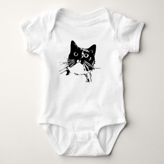 Cat Baby Creeper Romper (Voorkant)