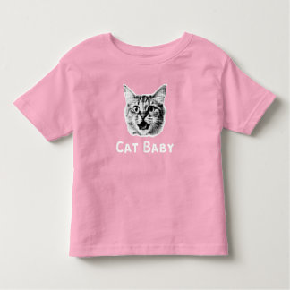 Cat Baby Retro Kinder Shirts