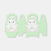 Cat Baby shower Kat Bedankdoosjes (Uitgevouwen)