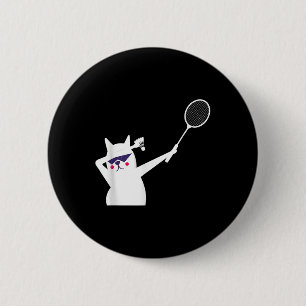 Cat Badminton Shuttle Voor Mannen Vrouwen Kinder Ronde Button 5,7 Cm