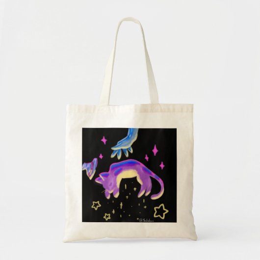Cat bag tote bag (Voorkant)