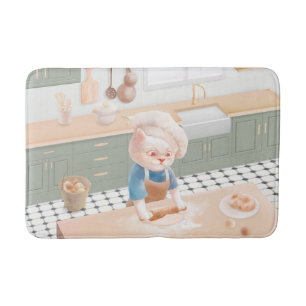 Cat Baker Baby - Gezellige ochtendkneden Badmat