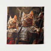 Cat Battle Wandkleed (Voorkant)