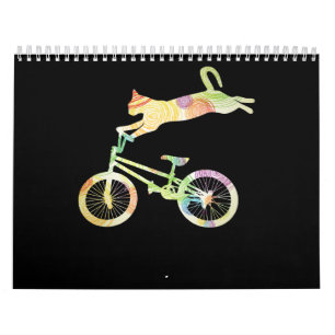 Cat Bike Cycling Bicycle - Uw CadeauCollectie Kalender