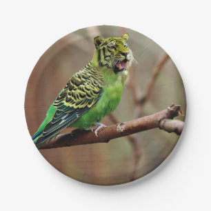 Cat-Bird Papieren Bordje