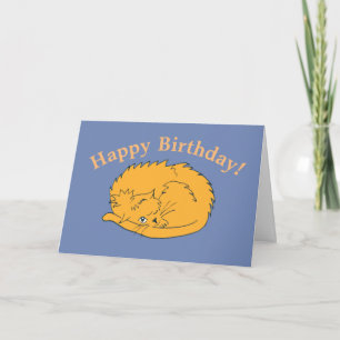 Cat Birthday Kaart