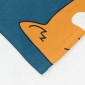 Cat Blanket Cute Slapy Fleece Deken (Hoek)