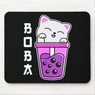 Cat Boba Anime Bubble Tea Neko Girls Kawaii Girls Muismat