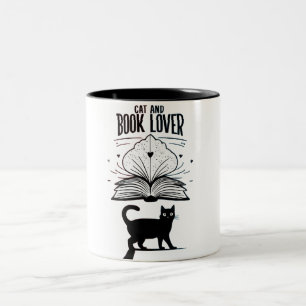 Cat & Book Lover Mok