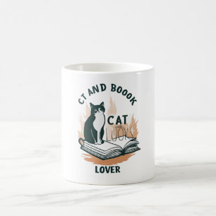Cat & Book Lover Mok
