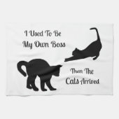 Cat Boss Kitchen Towel Theedoek (Horizontaal)