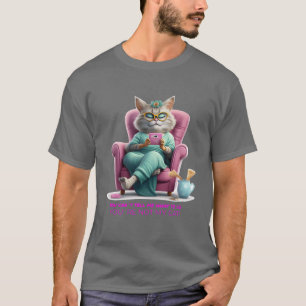 Cat Boss meisje T-shirt